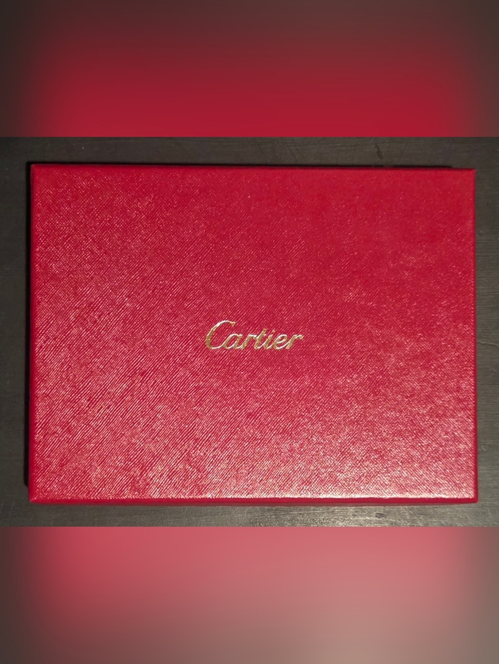 Cartier Stationary Set, With Classic Red Box with Gold Script Logo